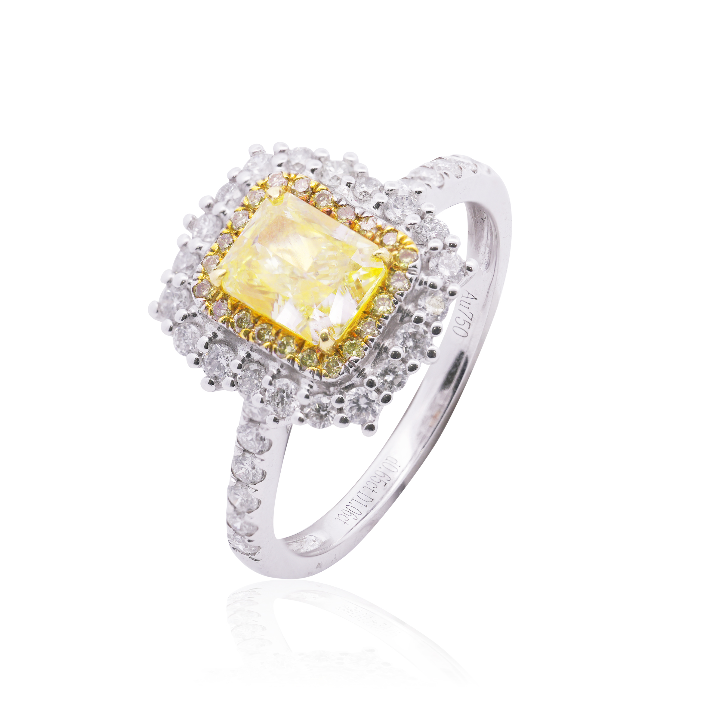 Xanthe Yellow Diamond Ring